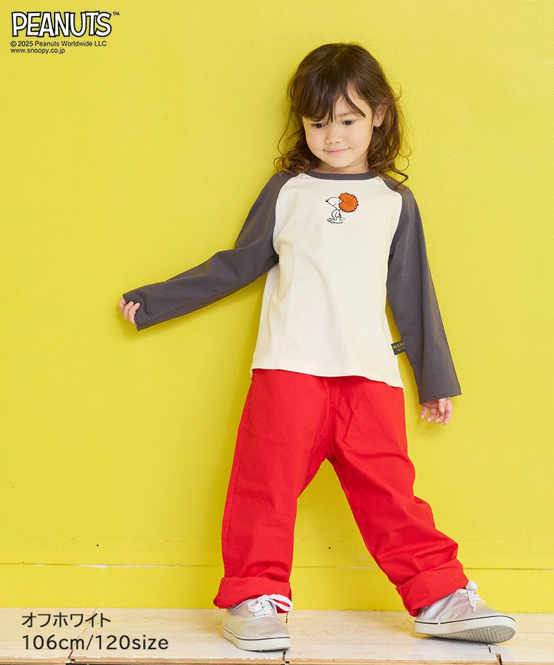 別注】スヌーピーラグランロンT ｜ トップス ｜ 子供服のセレクト