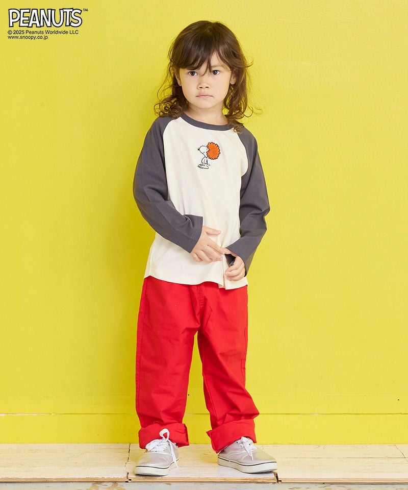 別注】スヌーピーラグランロンT ｜ トップス ｜ 子供服のセレクト