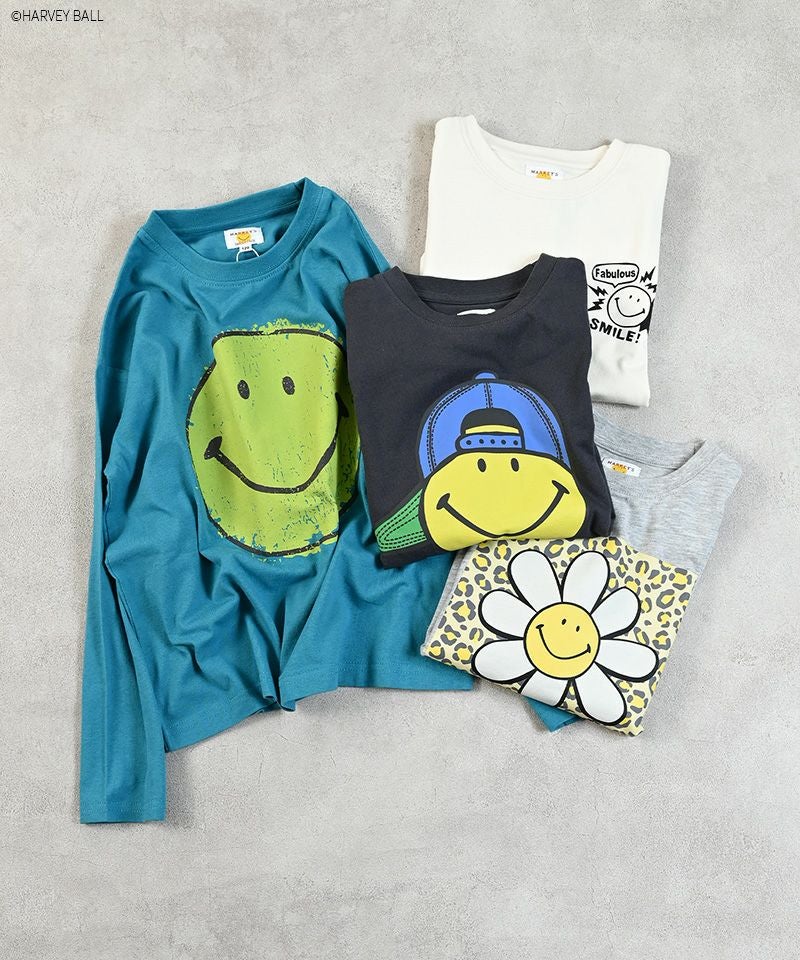 すまいりーさま専用 別注】SMILEY FACE プリントロンTee ｜ トップス ｜ 子供服のセレクト