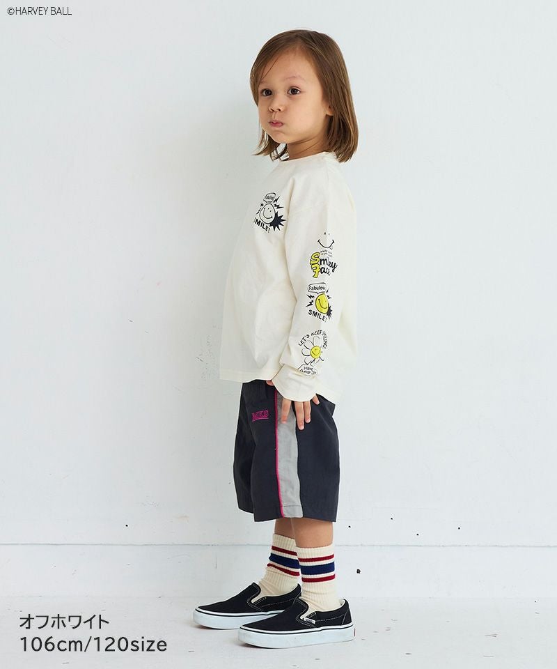 別注】SMILEY FACE プリントロンTee ｜ トップス ｜ 子供服のセレクト