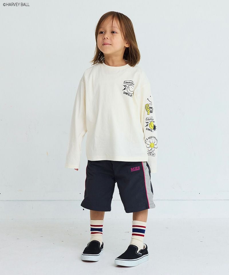 別注】SMILEY FACE プリントロンTee ｜ トップス ｜ 子供服のセレクト