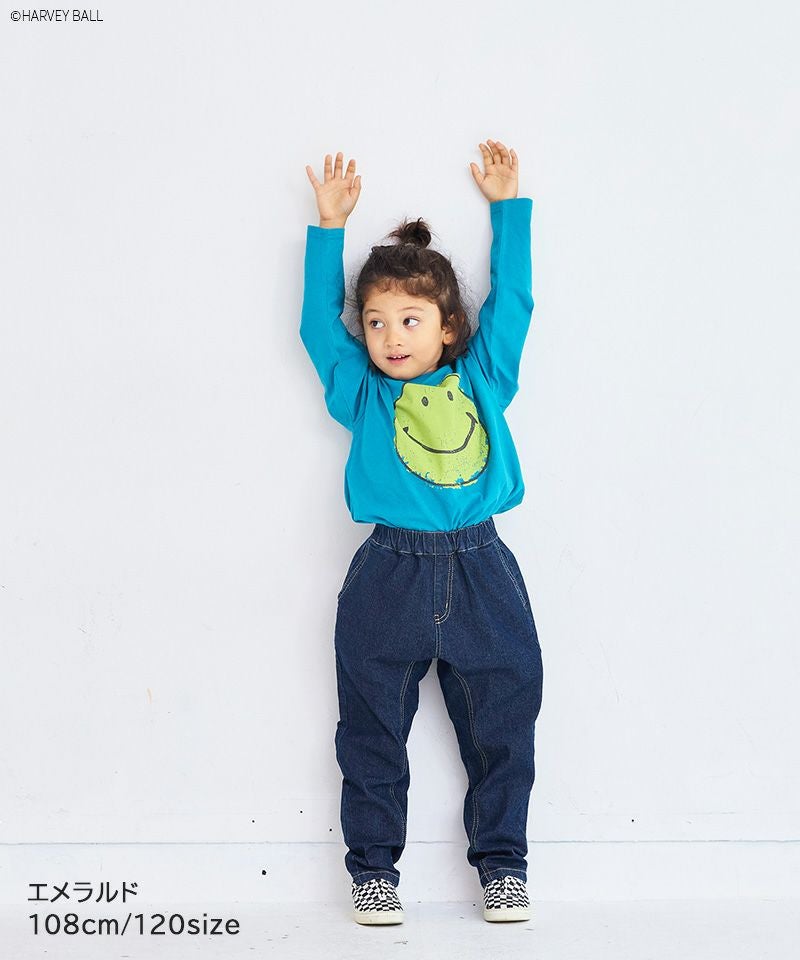 別注】SMILEY FACE プリントロンTee ｜ トップス ｜ 子供服のセレクト