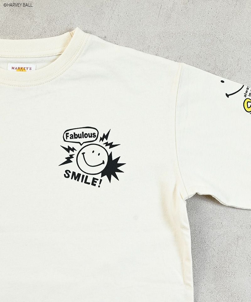 別注】SMILEY FACE プリントロンTee ｜ トップス ｜ 子供服のセレクト