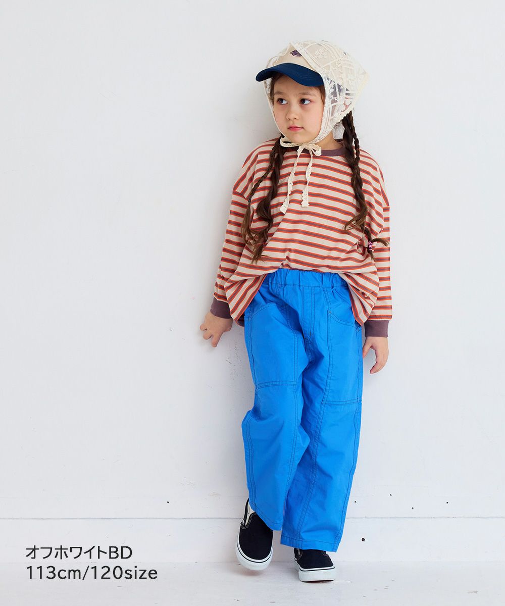 先染めマルチボーダーロンT ｜ トップス ｜ 子供服のセレクトショップ