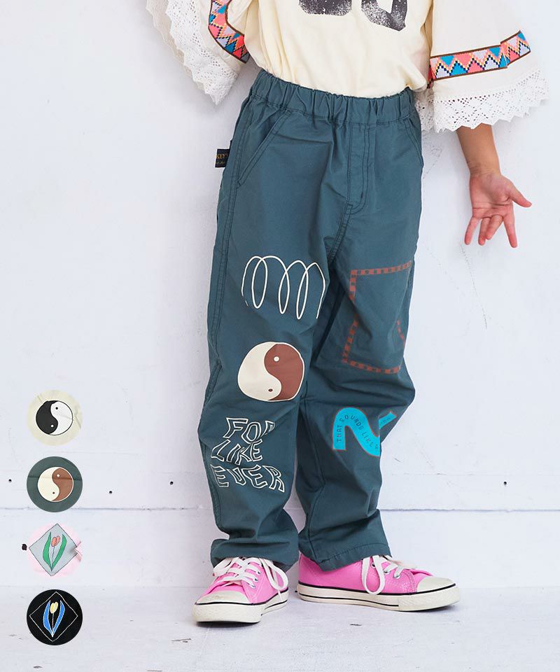 TIME SALE】ツイルプリントパンツ ｜ ボトムス ｜ 子供服のセレクト