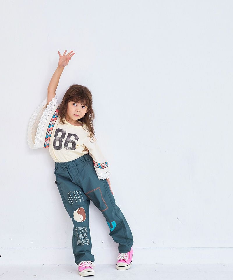 TIME SALE】ツイルプリントパンツ ｜ ボトムス ｜ 子供服のセレクト