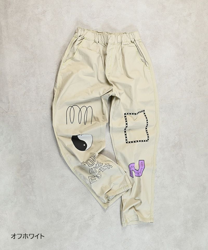 ツイルプリントパンツ／大人サイズ ｜ ボトムス ｜ 子供服のセレクト