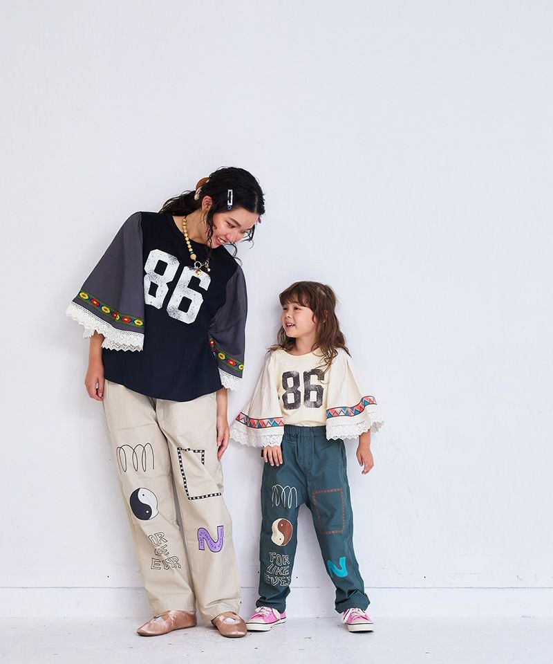 ツイルプリントパンツ／大人サイズ ｜ ボトムス ｜ 子供服のセレクト