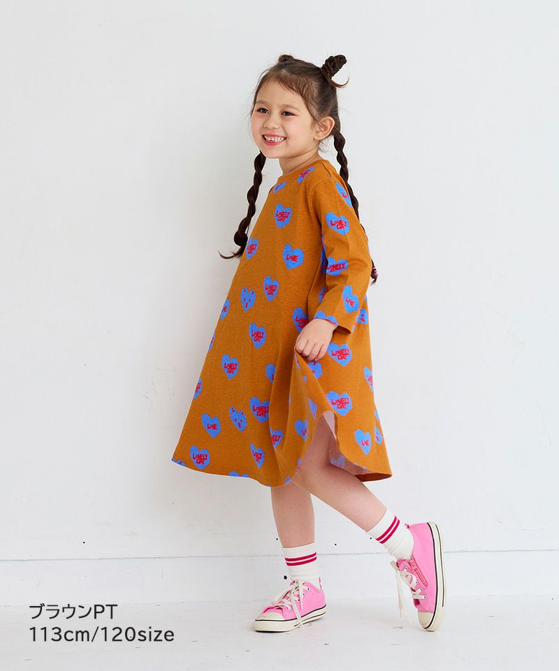 キャンディーペーパーナガソデワンピース ｜ ワンピース ｜ 子供服の