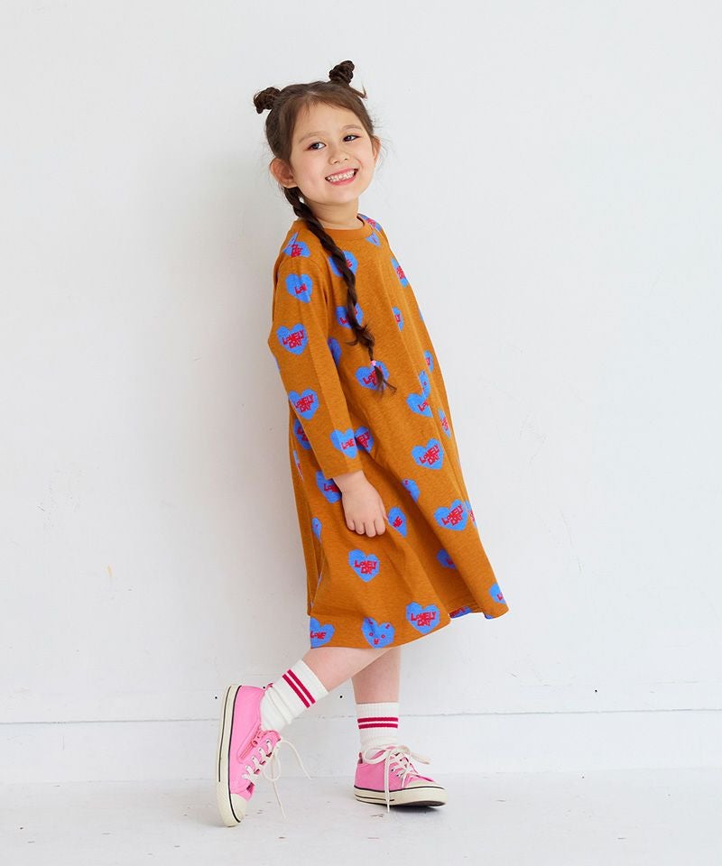 キャンディーペーパーナガソデワンピース ｜ ワンピース ｜ 子供服の