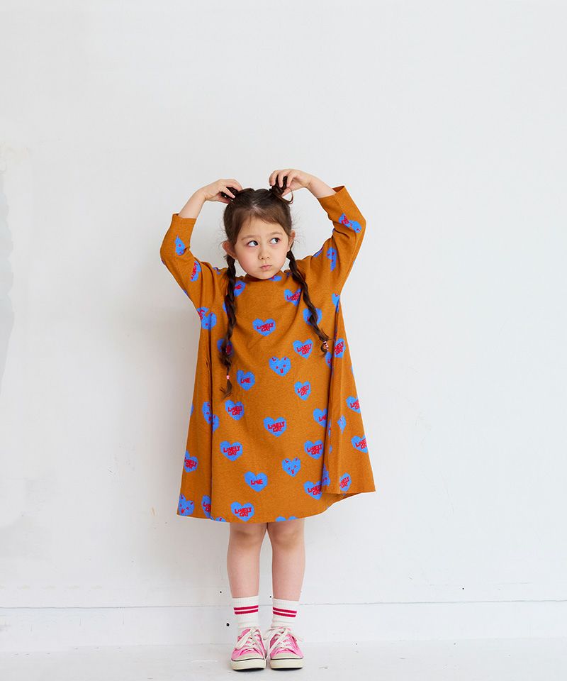 キャンディーペーパーナガソデワンピース ｜ ワンピース ｜ 子供服の