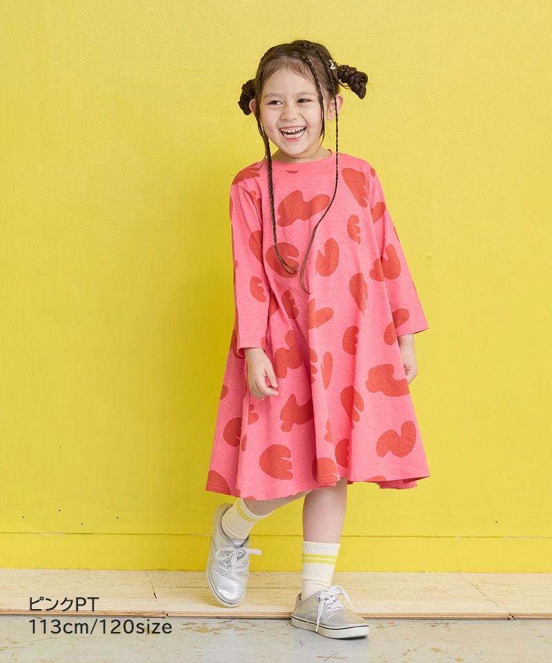 キャンディーペーパーナガソデワンピース ｜ ワンピース ｜ 子供服の