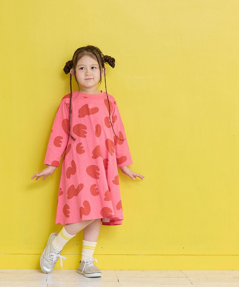 キャンディーペーパーナガソデワンピース ｜ ワンピース ｜ 子供服の