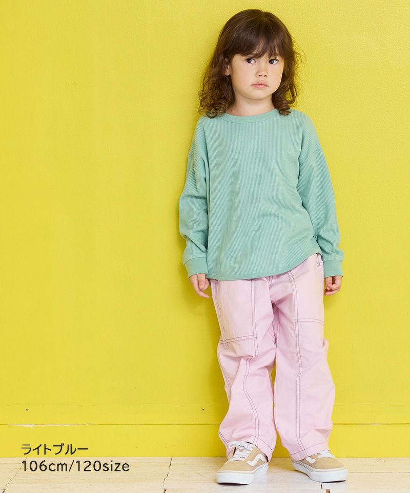 ワッフルロンT ｜ トップス ｜ 子供服のセレクトショップ MARKEY'S