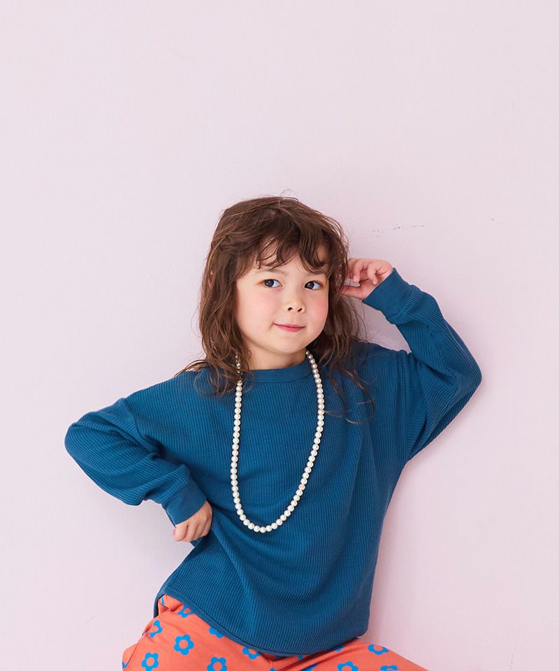 ワッフルロンT ｜ トップス ｜ 子供服のセレクトショップ MARKEY'S
