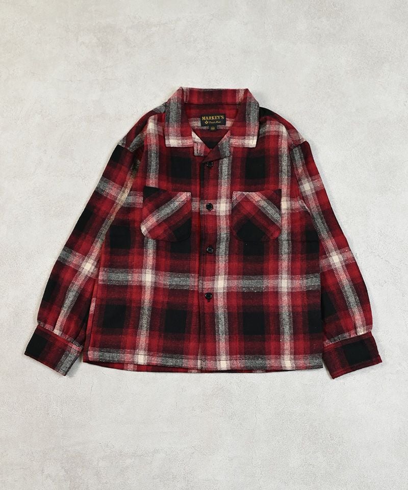 オープンカラーチェックシャツ ｜ トップス ｜ 子供服のセレクト