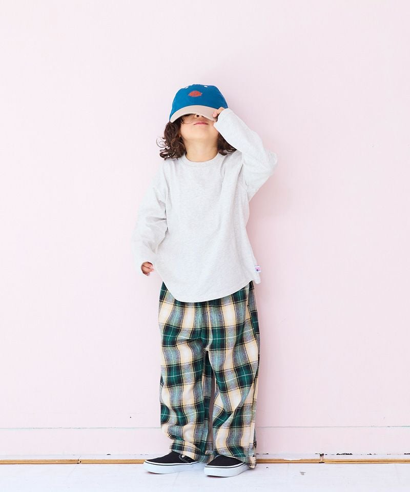 イージーワイドチェックパンツ ｜ ボトムス ｜ 子供服のセレクト