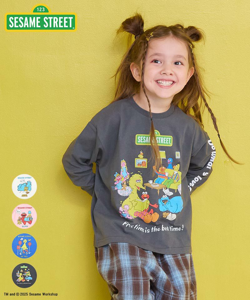 別注】Sesame Street プリントロンT ｜ トップス ｜ 子供服のセレクト