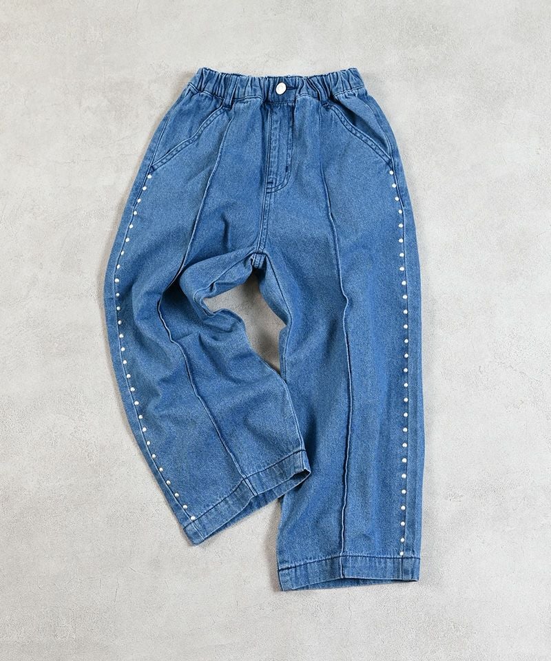 スタッズライクデニムパンツ ｜ ボトムス ｜ 子供服のセレクトショップ