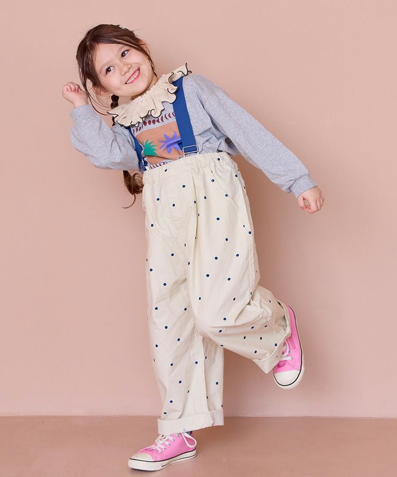 ツイル総柄エヴォルブサロペット ｜ ボトムス ｜ 子供服のセレクト