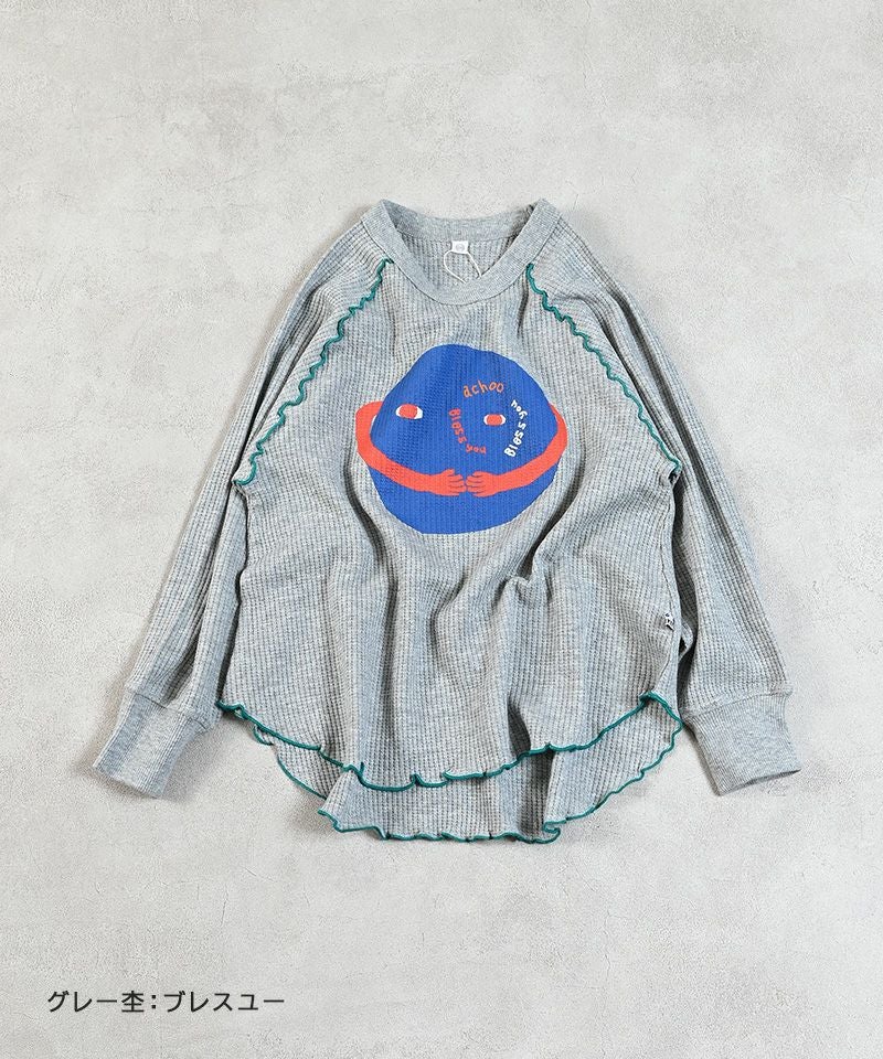 ☆新品未使用☆ RUBY AND YOU ロゴ刺繍ワッフルカットソー 楽天市場】ロゴ 刺繍 ワッフル Tシャツ 裾ラウンド レイヤード
