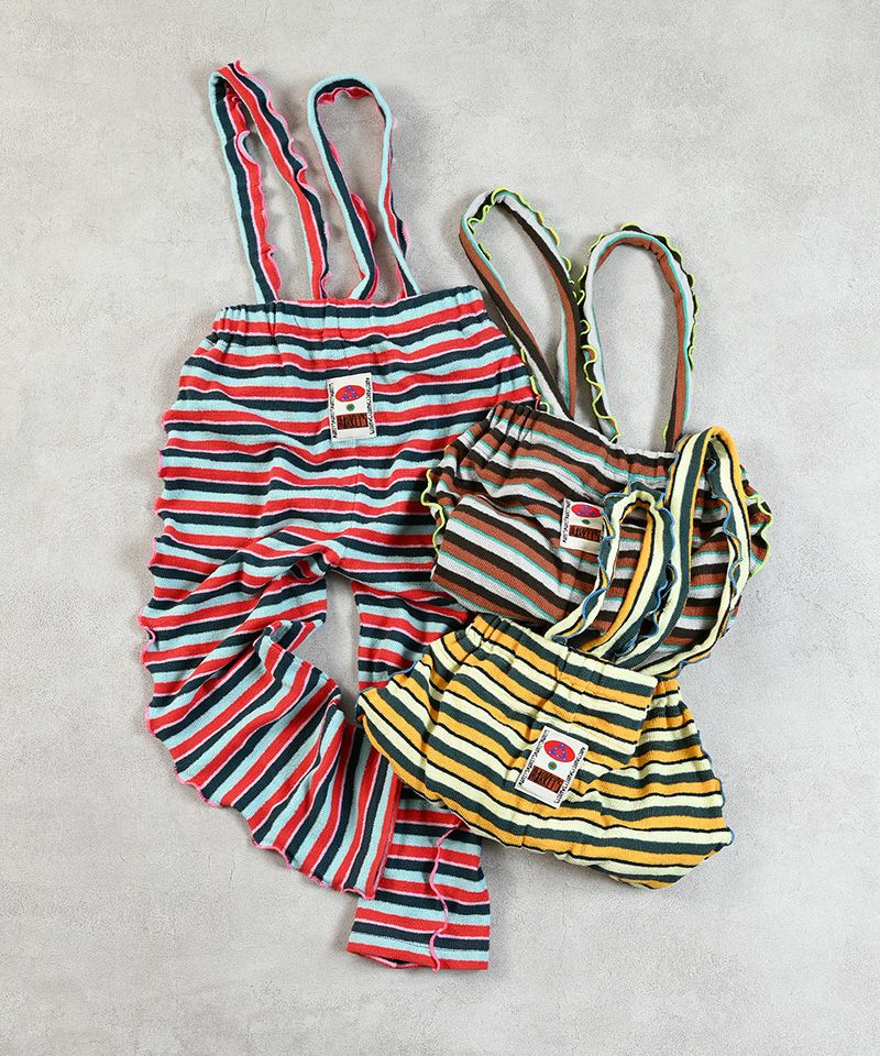 パイルボーダー2wayサロペット ｜ ボトムス ｜ 子供服のセレクト