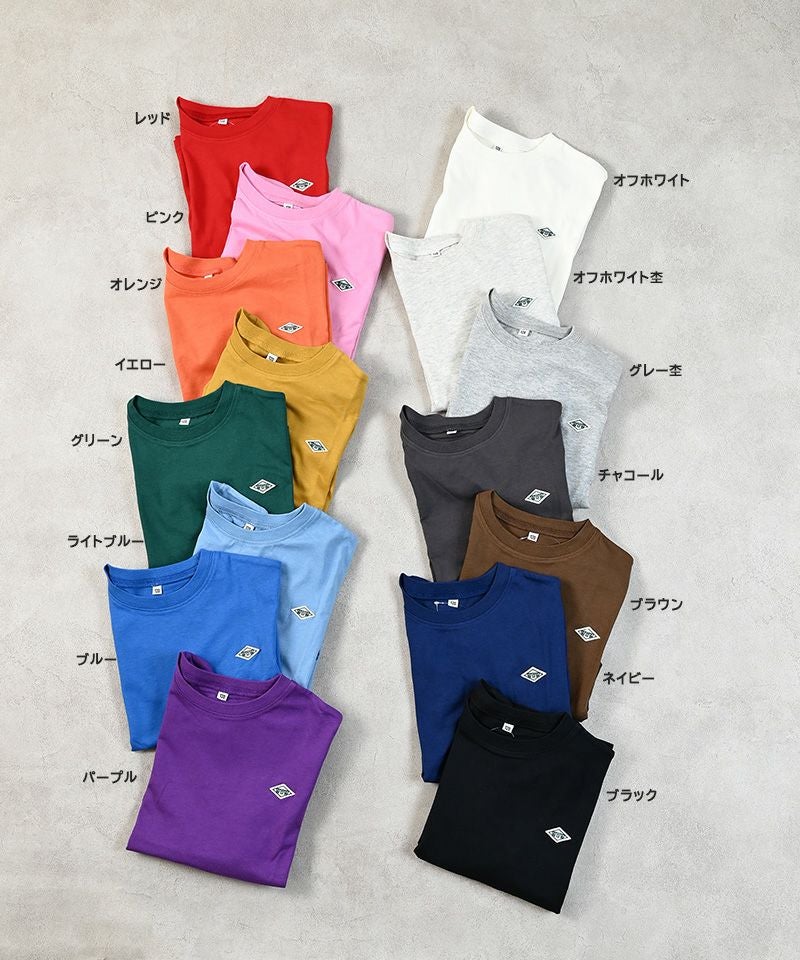 COTTON from U.S.A マイニチワッペン無地ロンTee／一部店舗限定