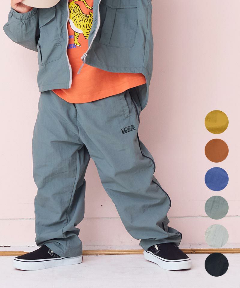 jackpotmarket ナイロンパンツ 4/27 19:00〜 レトロジムナイロンジャケット ブラック トラックパンツ