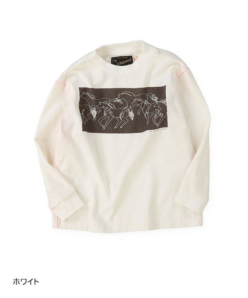 GO TO HOLLYWOOD】テンジク HORSIE TEE(135cm-145cm) | トップス GO TO HOLLYWOOD】テンジク HORSIE TEE(135cm-145cm) | トップス