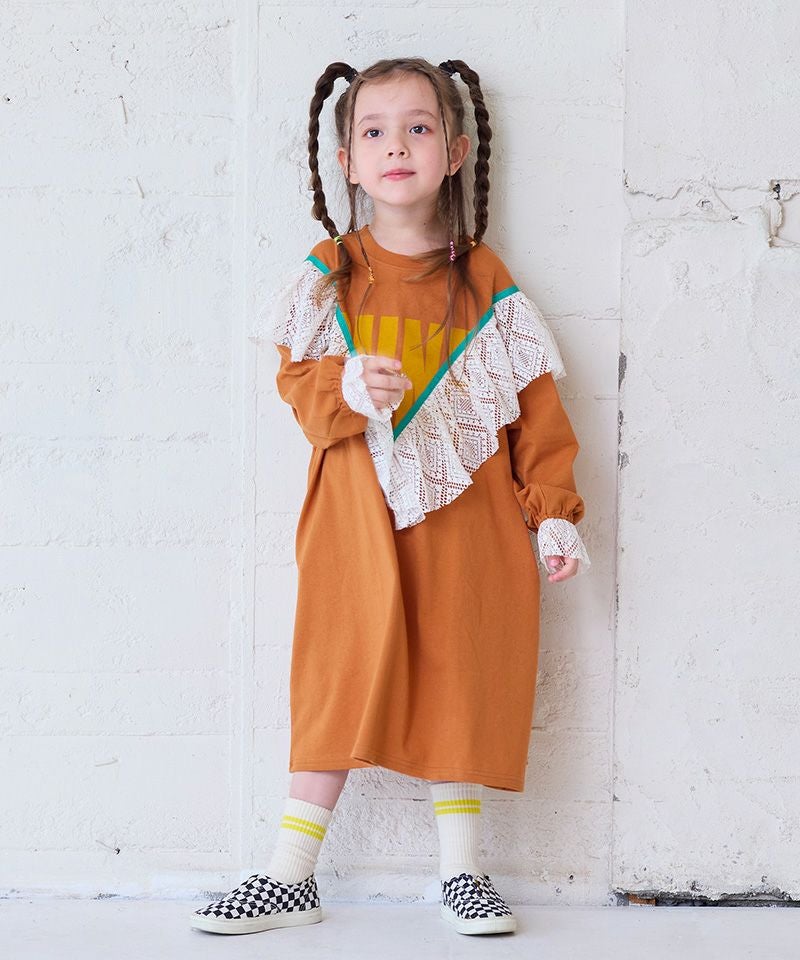 レースフリルワンピース ｜ ワンピース ｜ 子供服のセレクトショップ