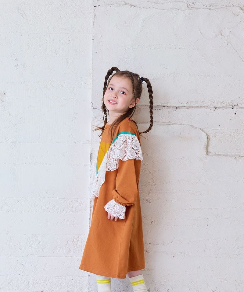 レースフリルワンピース ｜ ワンピース ｜ 子供服のセレクトショップ