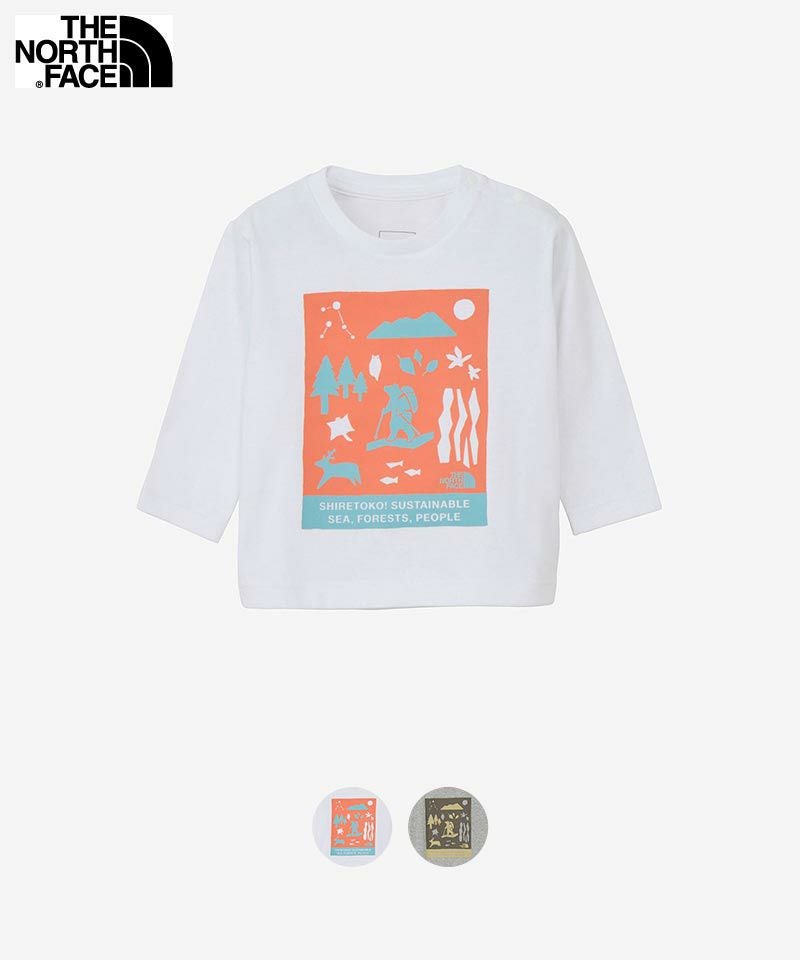 THE NORTH FACE】B L／S Shiretoko TokoTee(80cm-90cm) ｜ トップス