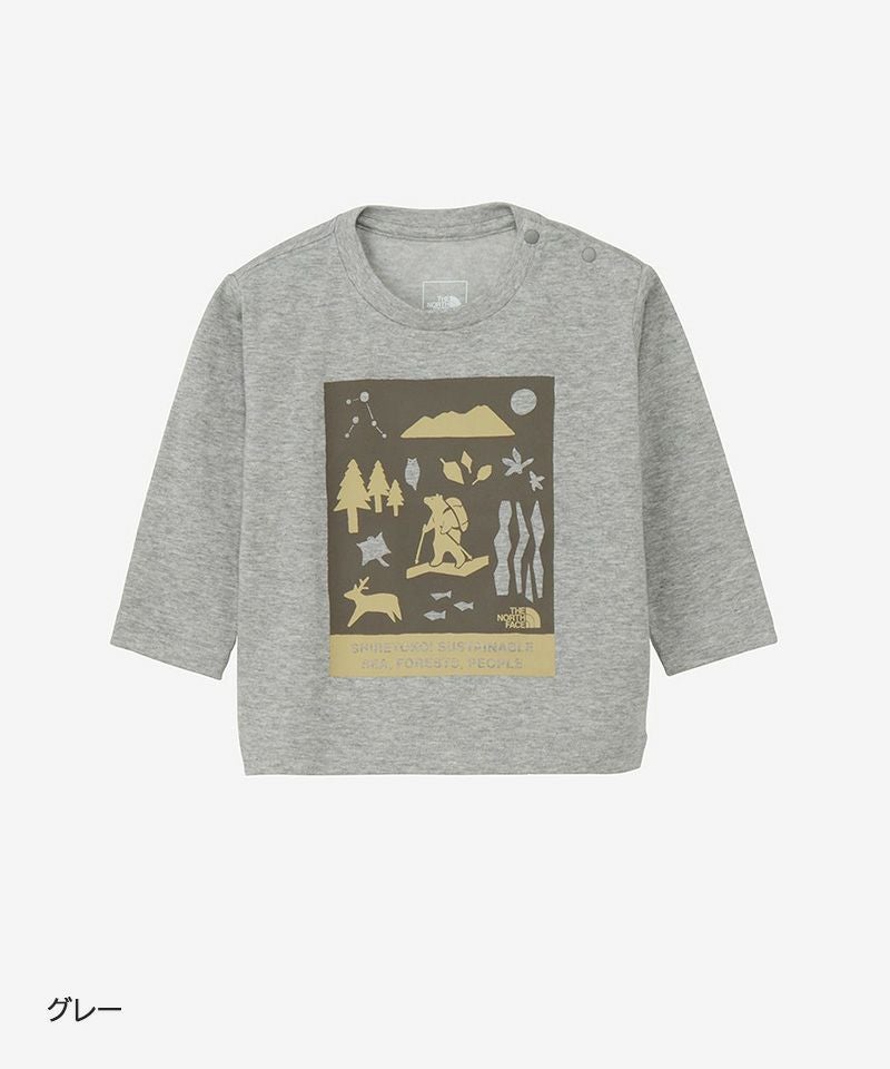 トコ様 THE NORTH FACE】B L／S Shiretoko TokoTee(80cm-90cm) ｜ トップス
