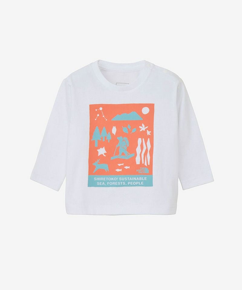 THE NORTH FACE】B L／S Shiretoko TokoTee(80cm-90cm) ｜ トップス