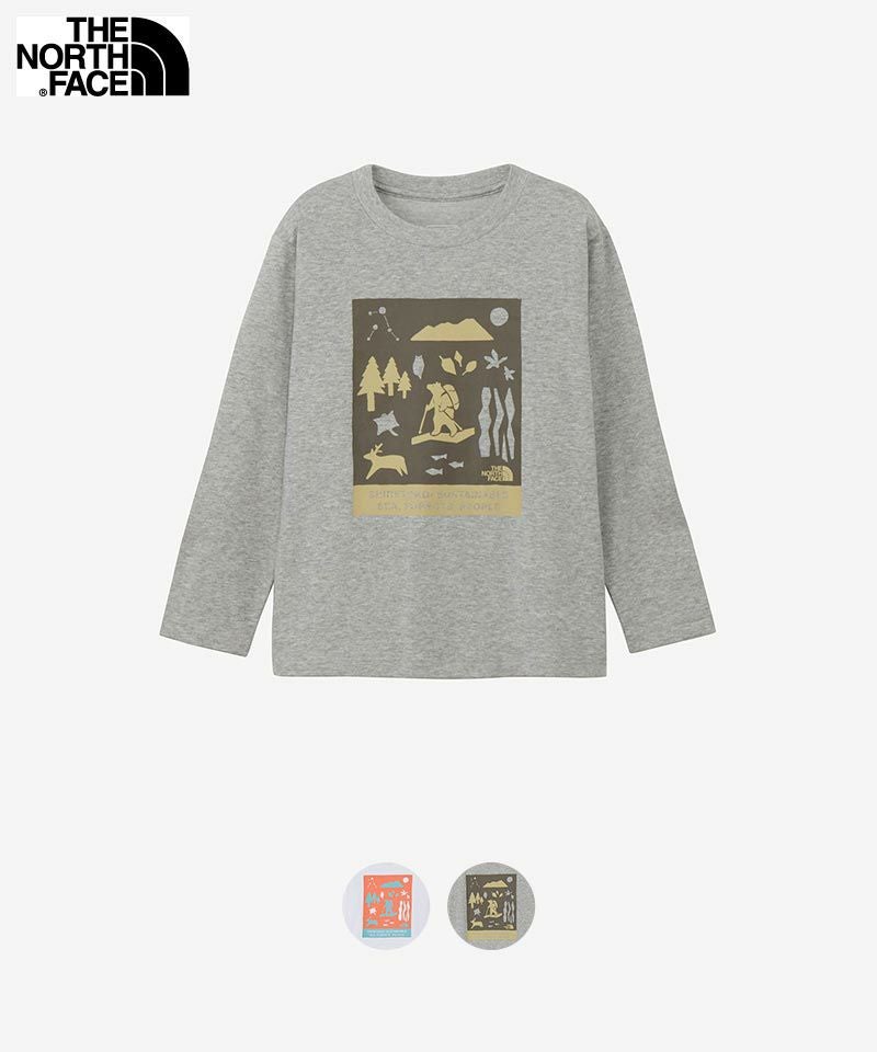 THE NORTH FACE】 L／S Shiretoko TokoTee(100cm-120cm) ｜ トップス