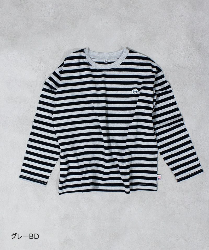 COTTON from U.S.A マイニチワッペンボーダーロンTee／一部店舗限定
