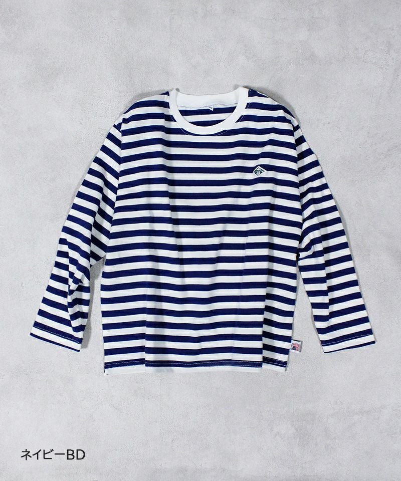 COTTON from U.S.A マイニチワッペンボーダーロンTee／一部店舗限定