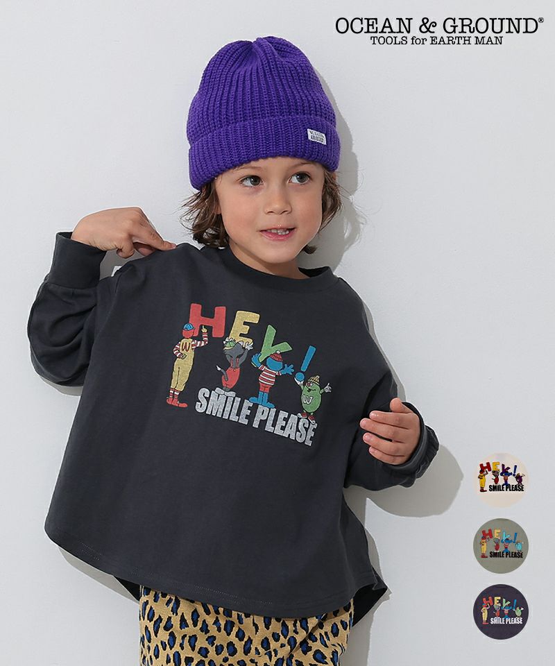 SMILE PLEASEプリントTシャツ ｜ トップス ｜ 子供服のセレクト