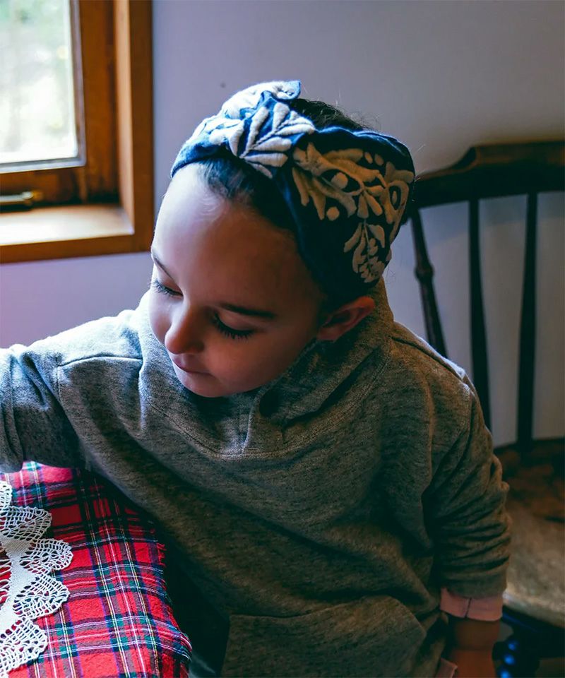 GO TO HOLLYWOOD】ダンガリー刺繍ヘアバンド ｜ ファッション雑貨