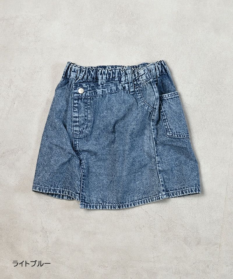 クロスディテールミニスカート ｜ ボトムス ｜ 子供服のセレクト