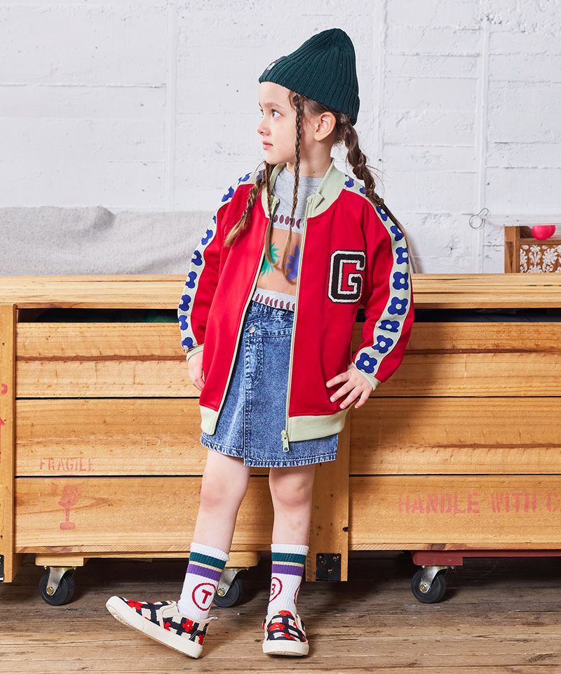 クロスディテールミニスカート ｜ ボトムス ｜ 子供服のセレクト