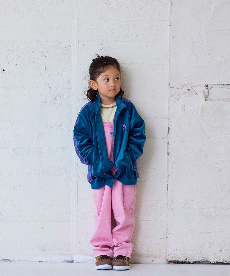Puppy Angelオーバーオール女の子用Lサイズ ブルー ツイルオーバーオール ｜ ボトムス ｜ 子供服のセレクトショップ