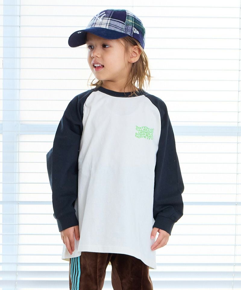 ゼンゴプリントラグランロンティー ｜ トップス ｜ 子供服のセレクト