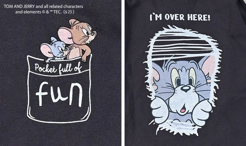 別注】トムとジェリー プリントロンT ｜ トップス ｜ 子供服のセレクト