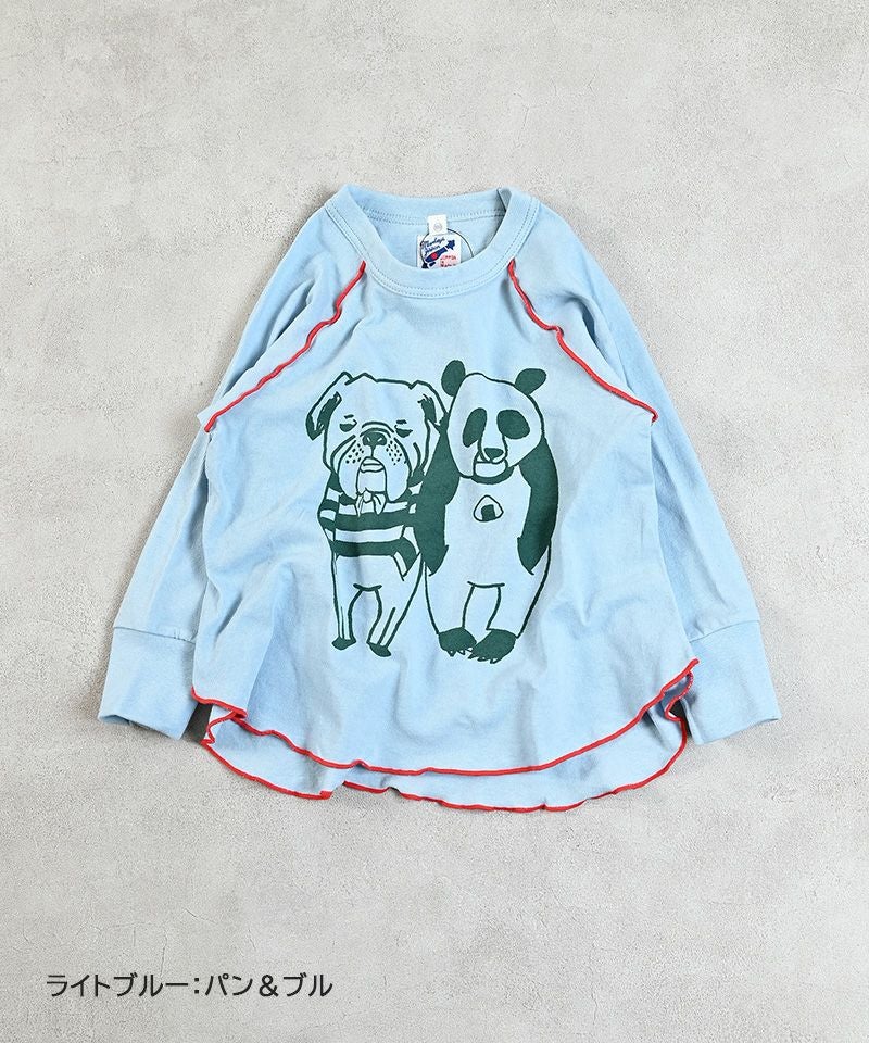 パンダメローカットソー ｜ トップス ｜ 子供服のセレクトショップ
