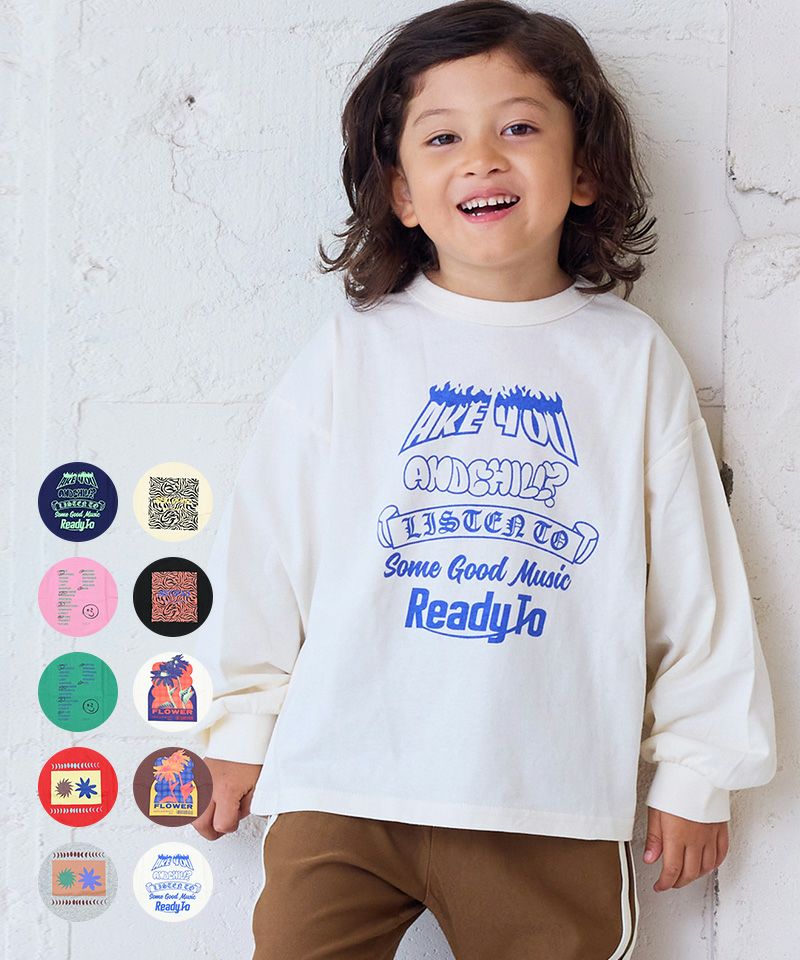 【80〜90サイズ】【40着まとめ売り】Tシャツ　ロンT　ショートパンツ　シャツ プリントロンT ｜ トップス ｜ 子供服のセレクトショップ MARKEY'S