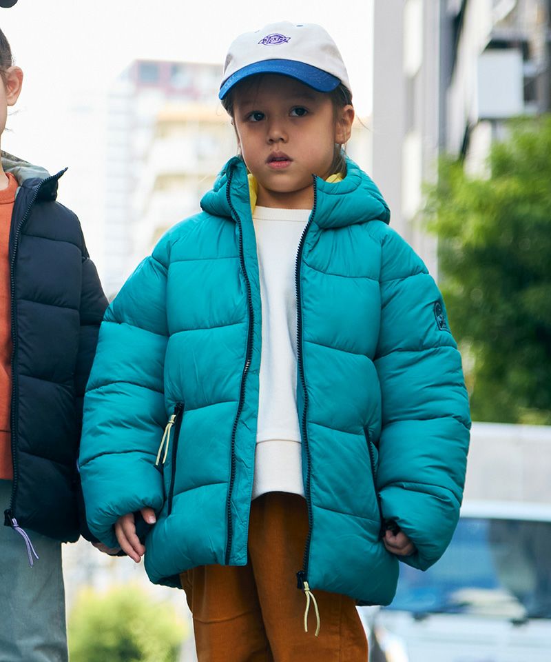 patagonia キッズ ダウンジャケット5T 青 patagonia ネイビー キッズ