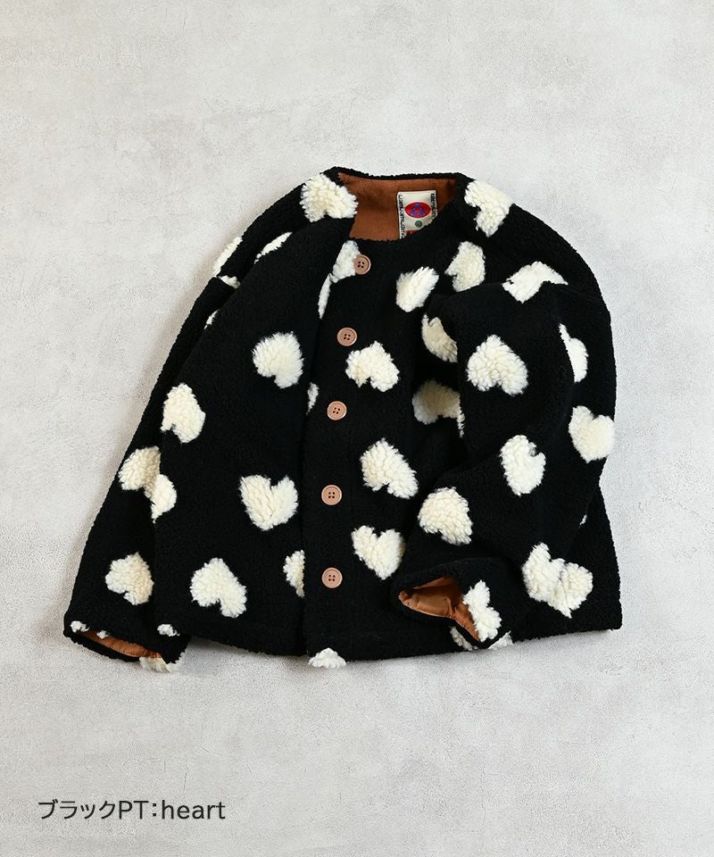 ジャガードボアジャケット ｜ アウター・ジャケット ｜ 子供服の