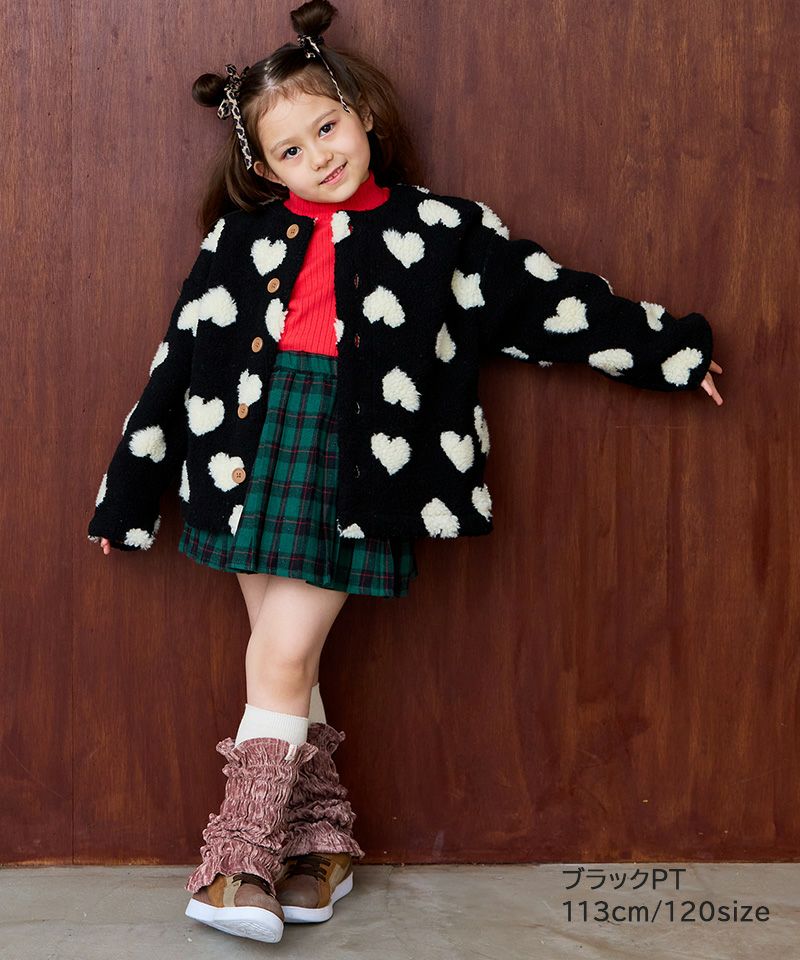 ジャガードボアジャケット ｜ アウター・ジャケット ｜ 子供服の