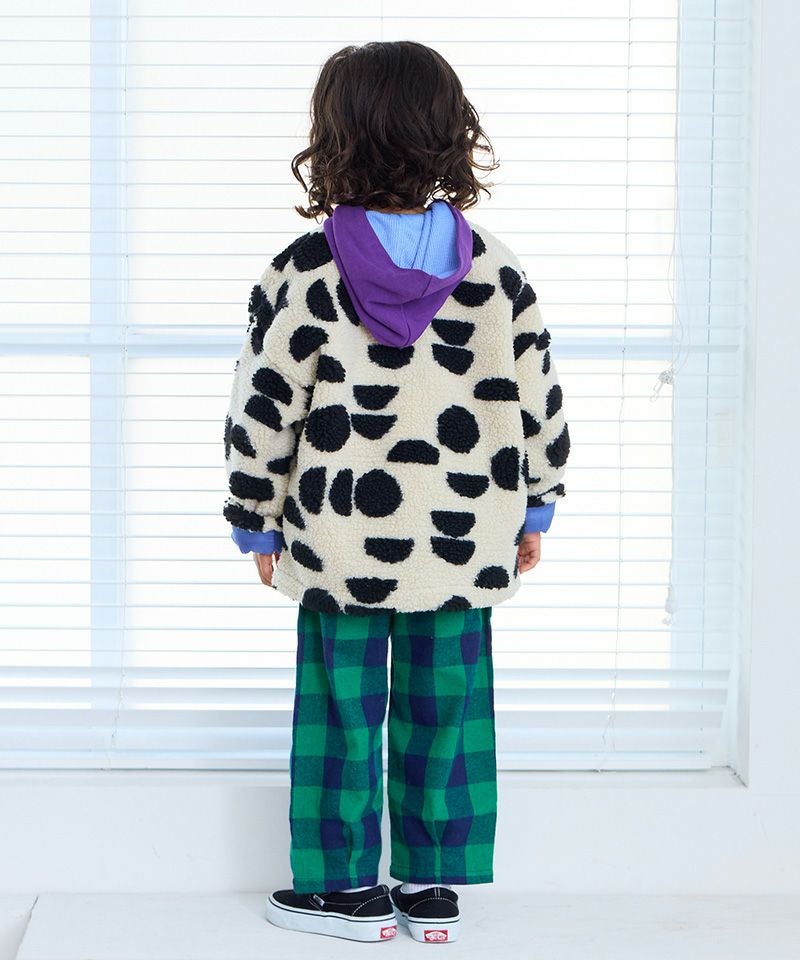 ジャガードボアジャケット ｜ アウター・ジャケット ｜ 子供服の